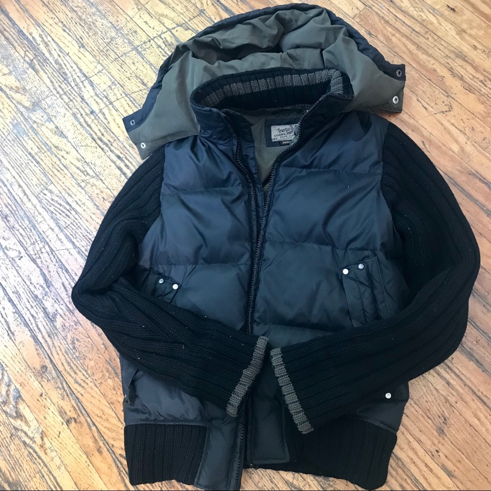 ❄️Miss sixty bomber jacket size s in black/khaki